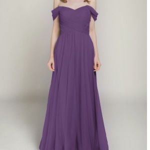 Purple Bridesmaid Dress